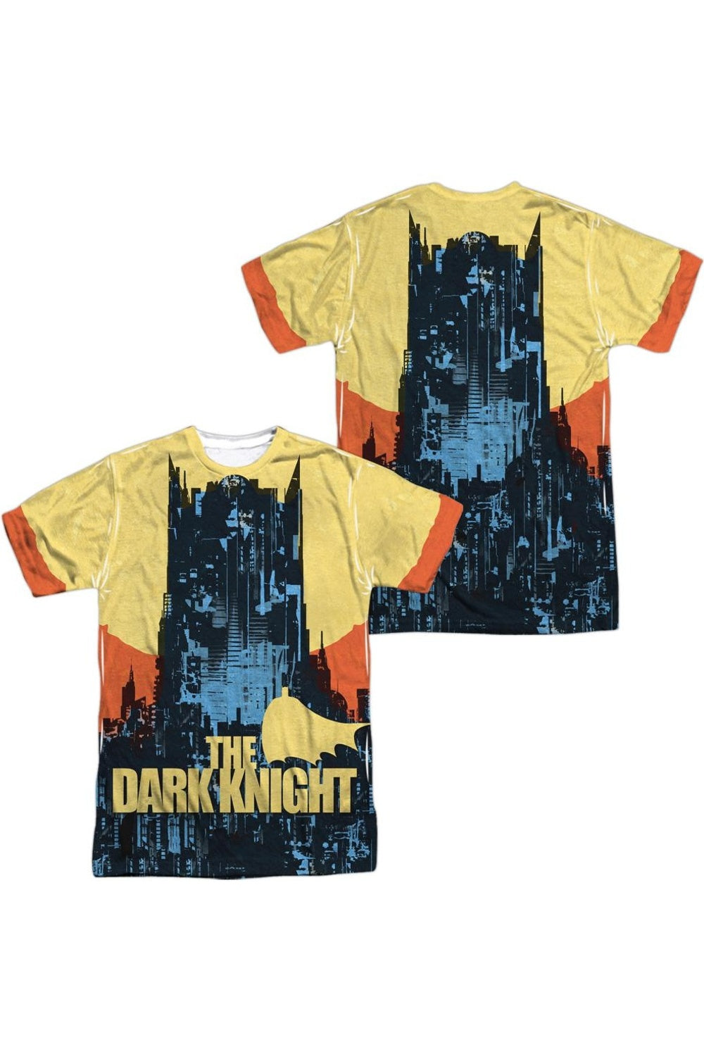 Футболка с коротким рукавом для взрослых из полиэстера Batman Bat Building (принт спереди/сзади) Gildan, белый
Футболка с коротким рукавом для взрослых из полиэстера Batman Bat Building (принт спереди/сзади) Gildan, белый