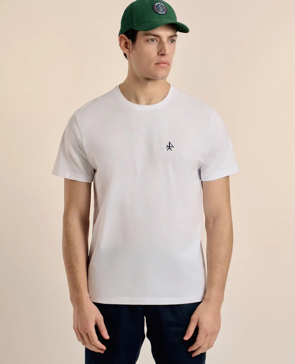 Классическая мужская футболка с коротким рукавом и принтом Valecuatro, белый
Классическая мужская футболка с коротким рукавом и принтом Valecuatro, белый