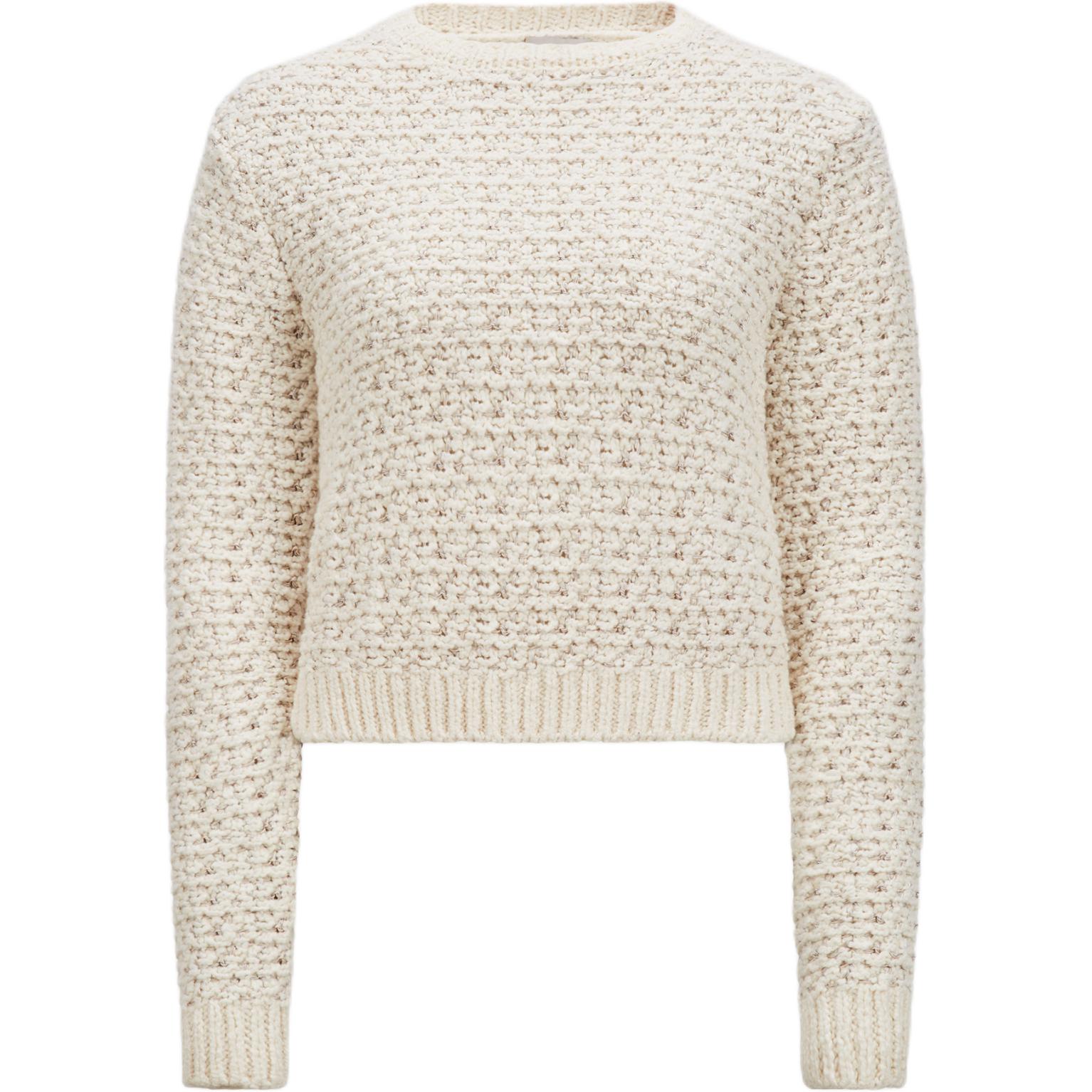 Свитер с круглым вырезом Moncler, белый
Свитер с круглым вырезом Moncler, белый