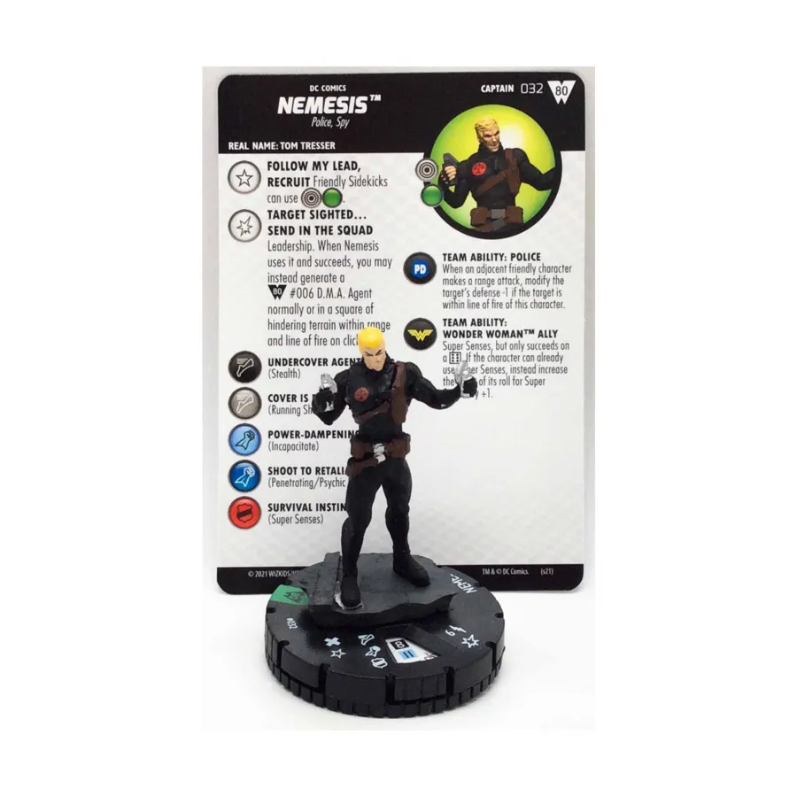 Немезида (U), DC HeroClix - Wonder Woman 80th Anniversary - Singles
Немезида (U), DC HeroClix - Wonder Woman 80th Anniversary - Singles