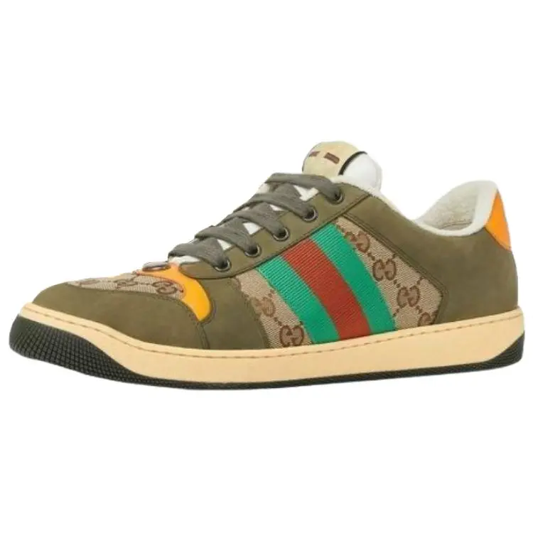 GUCCI Низкие мужские кроссовки для скейтбординга Screener, темно-зеленые
GUCCI Низкие мужские кроссовки для скейтбординга Screener, темно-зеленые