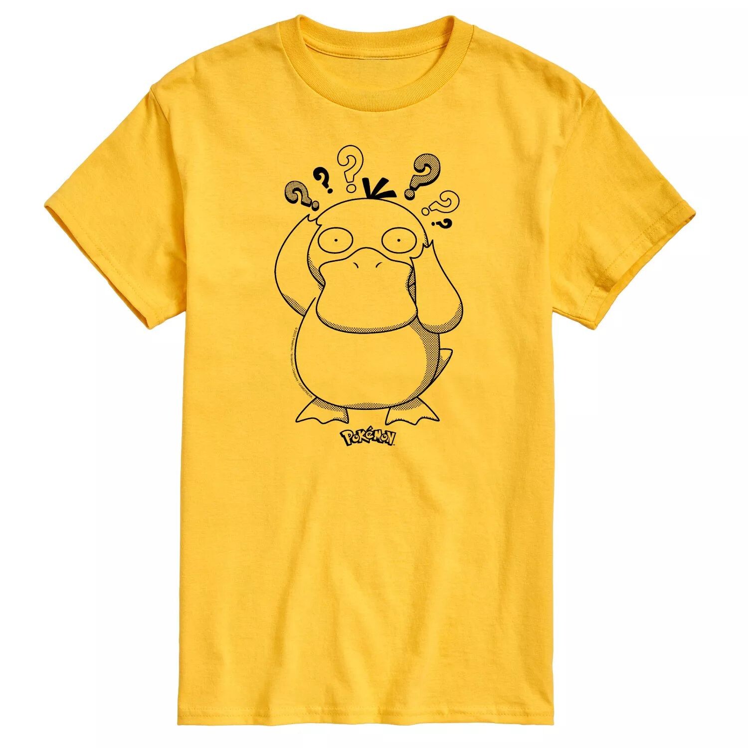 Мужская футболка Pokémon Psyduck Licensed Character, Желтый, Мужская футболка Pokémon Psyduck Licensed Character
Мужская футболка Pokémon Psyduck Licensed Character, Желтый, Мужская футболка Pokémon Psyduck Licensed Character