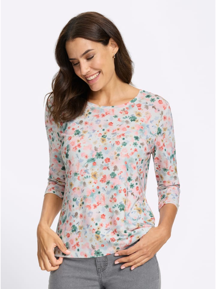 Рубашка с рукавами 3/4 с принтом фламинго цвета экрю WITT WEIDEN
Рубашка с рукавами 3/4 с принтом фламинго цвета экрю WITT WEIDEN