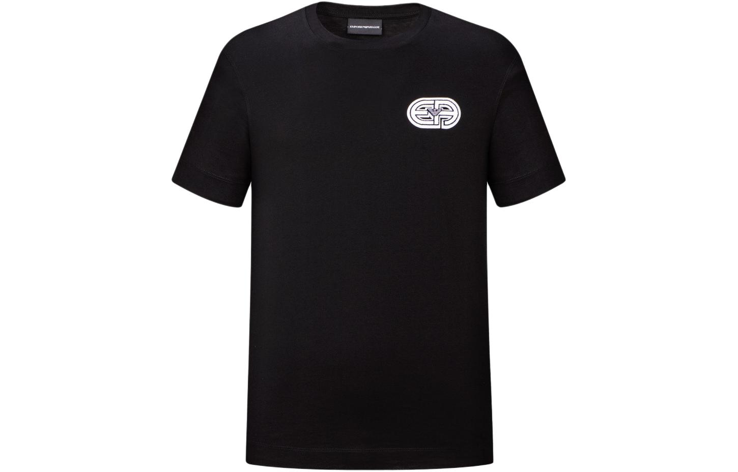 Футболка с коротким рукавом и логотипом EMPORIO ARMANI, темно-синяя
Футболка с коротким рукавом и логотипом EMPORIO ARMANI, темно-синяя