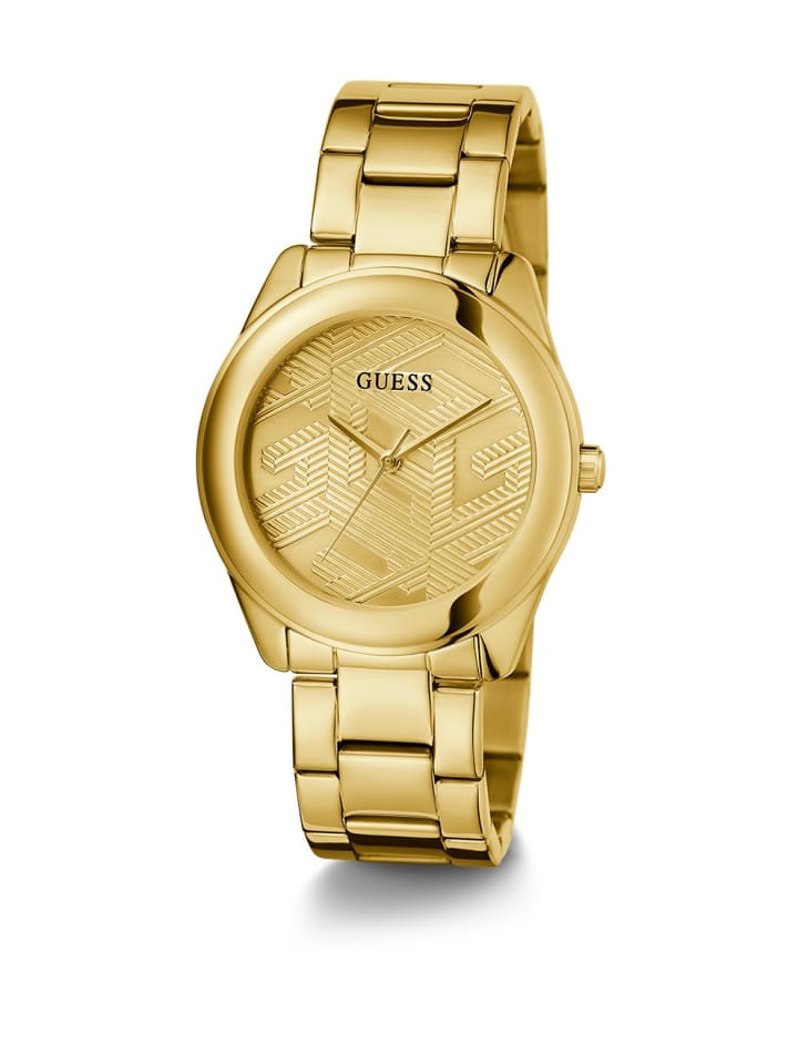 Guess Аналоговые женские часы в золоте
Guess Аналоговые женские часы в золоте