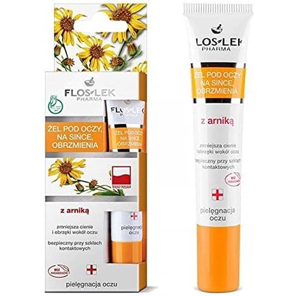 Гель для век с экстрактом арники от темных кругов и отеков 15 мл Floslek Pharma
Гель для век с экстрактом арники от темных кругов и отеков 15 мл Floslek Pharma