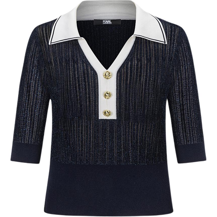 KARL LAGERFELD SS24 Трикотаж Женский Синий KARL LAGERFELD / Karl Lagerfeld Jeans 
KARL LAGERFELD SS24 Трикотаж Женский Синий KARL LAGERFELD / Karl Lagerfeld Jeans