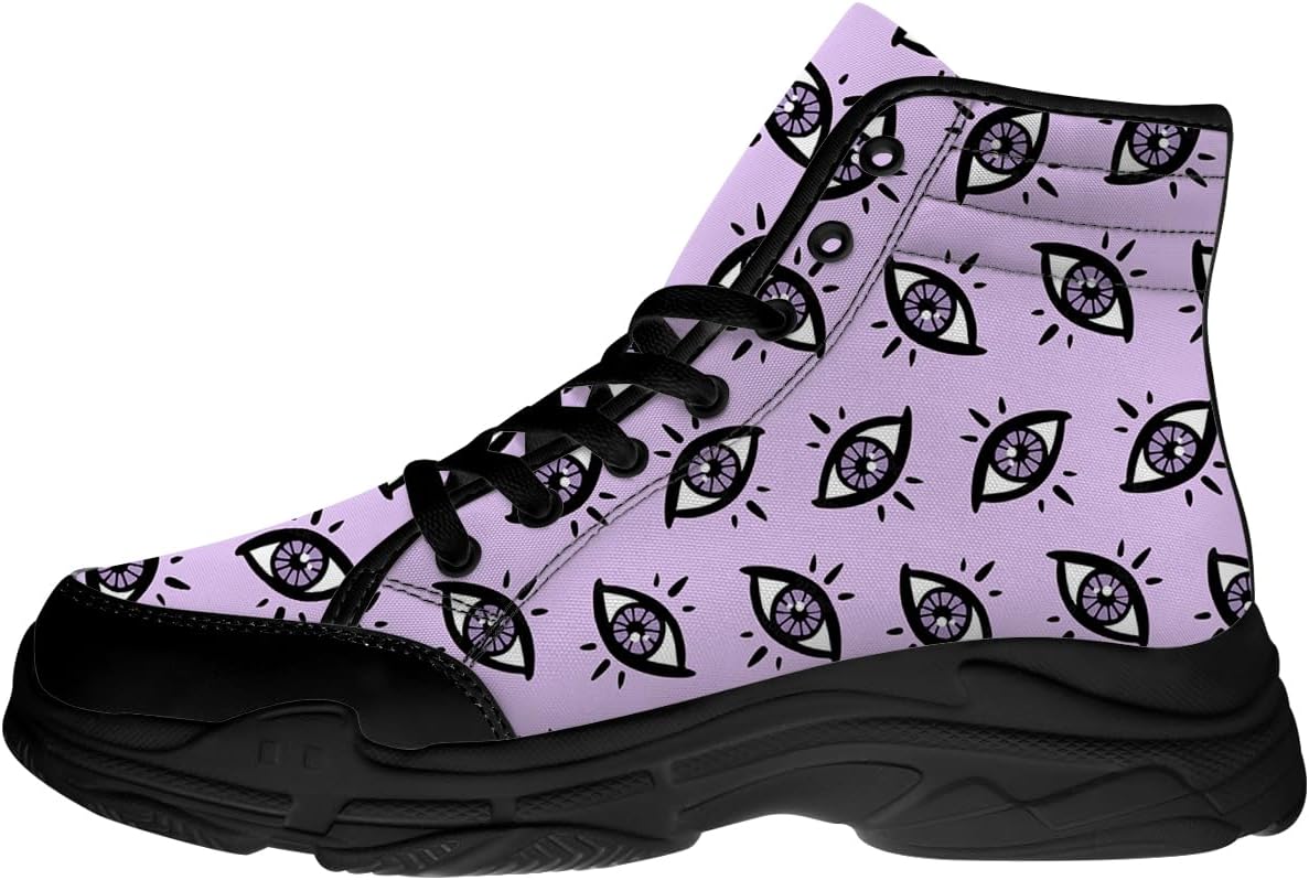 Высокие кеды Eyes для женщин и мужчин, тканевые платформы на шнуровке, подарки для нее и для него Generic, пурпурный
Высокие кеды Eyes для женщин и мужчин, тканевые платформы на шнуровке, подарки для нее и для него Generic, пурпурный