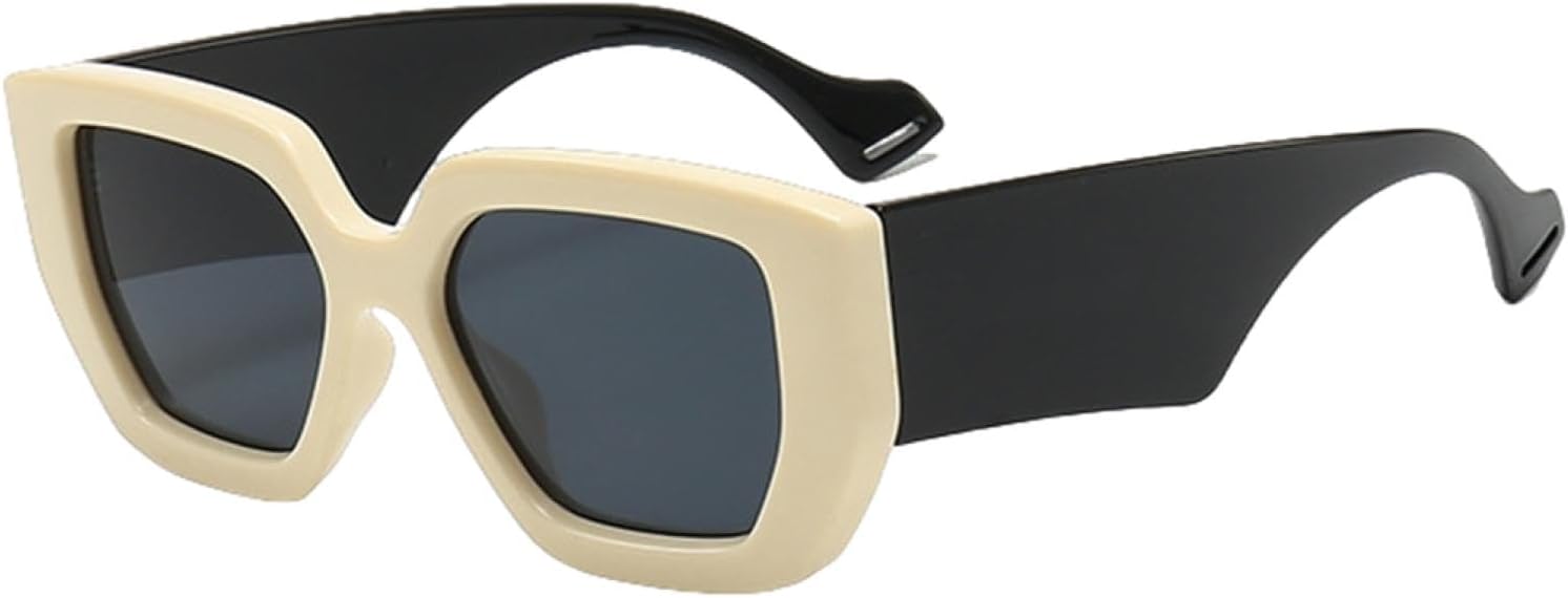 Солнцезащитные очки конфетных цветов для женщин, модные, большого размера, с широкими дужками, градиентные, в толстой оправе, в стиле ретро, разноцветные HHZZYVY, Beige Black Gray
Солнцезащитные очки конфетных цветов для женщин, модные, большого размера, с широкими дужками, градиентные, в толстой оправе, в стиле ретро, разноцветные HHZZYVY, Beige Black Gray