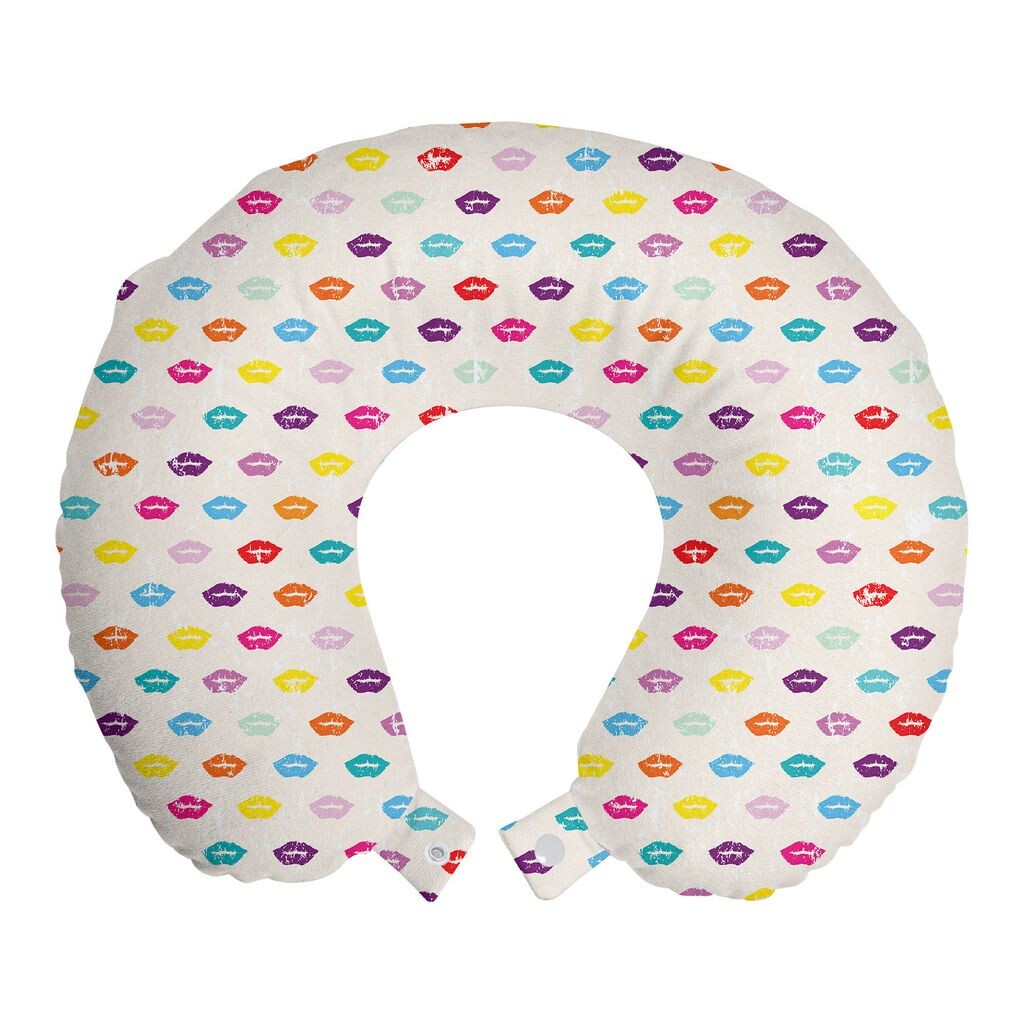 ABAKUHAUS Kiss Travel Pillow Подушка для шеи, разноцветные губы в стиле гранж, пенопластовые дорожные принадлежности для самолета и автомобиля, 30x30 см, шампанское и разноцветные
ABAKUHAUS Kiss Travel Pillow Подушка для шеи, разноцветные губы в стиле гранж, пенопластовые дорожные принадлежности для самолета и автомобиля, 30x30 см, шампанское и разноцветные