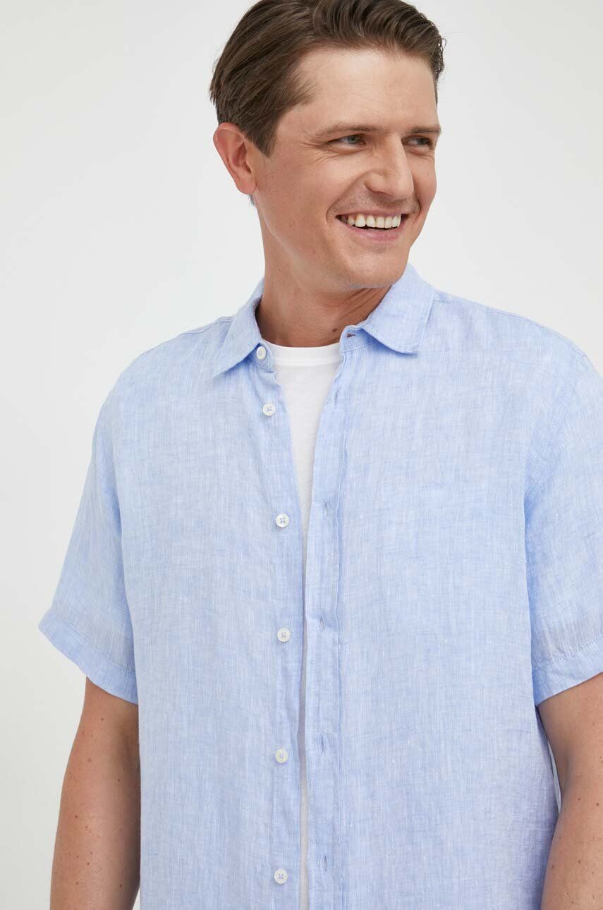 Льняная рубашка United Colors of Benetton, синий
Льняная рубашка United Colors of Benetton, синий
