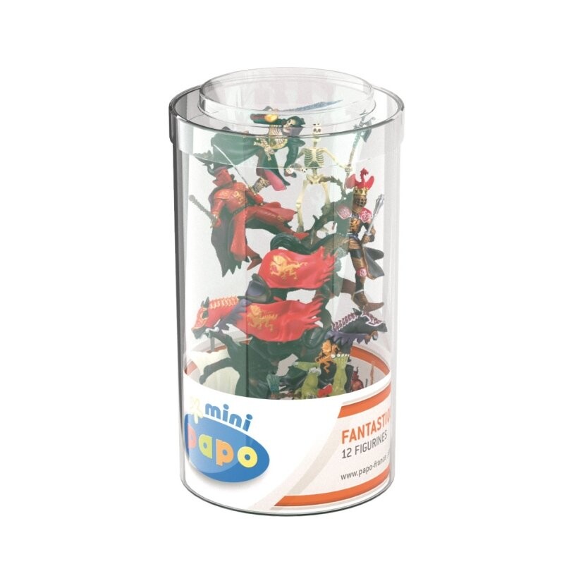 Папо, Коллекционная фигурка, 33013 Mini Fantasy - в тубусе 12 штук Papo
Папо, Коллекционная фигурка, 33013 Mini Fantasy - в тубусе 12 штук Papo