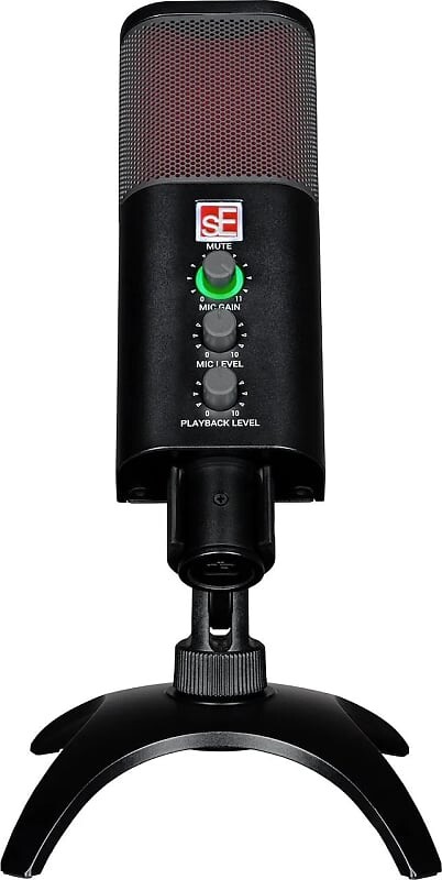 Конденсаторный микрофон sE Electronics NEOM Cardioid Large Diaphragm USB Condenser Microphone
Конденсаторный микрофон sE Electronics NEOM Cardioid Large Diaphragm USB Condenser Microphone