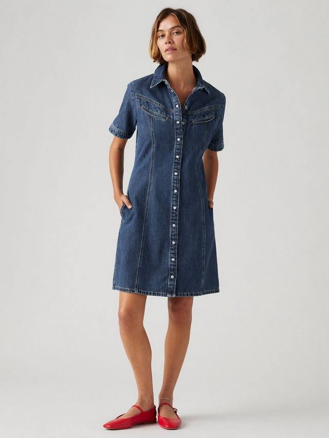 Джинсовое платье-рубашка Rinoa Levi's, Sledge Sister
Джинсовое платье-рубашка Rinoa Levi's, Sledge Sister