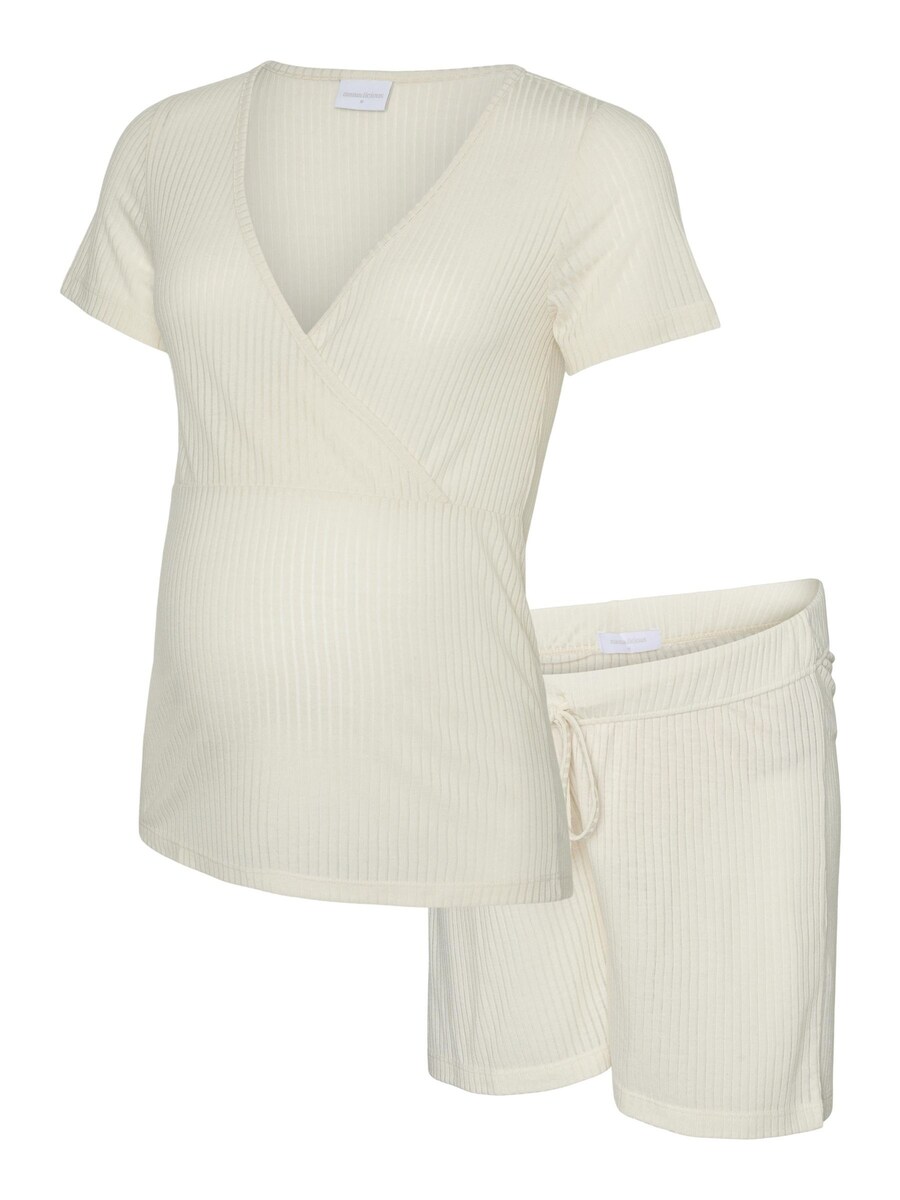 Короткий пижамный комплект MAMALICIOUS MLPANSY, экрю
Короткий пижамный комплект MAMALICIOUS MLPANSY, экрю