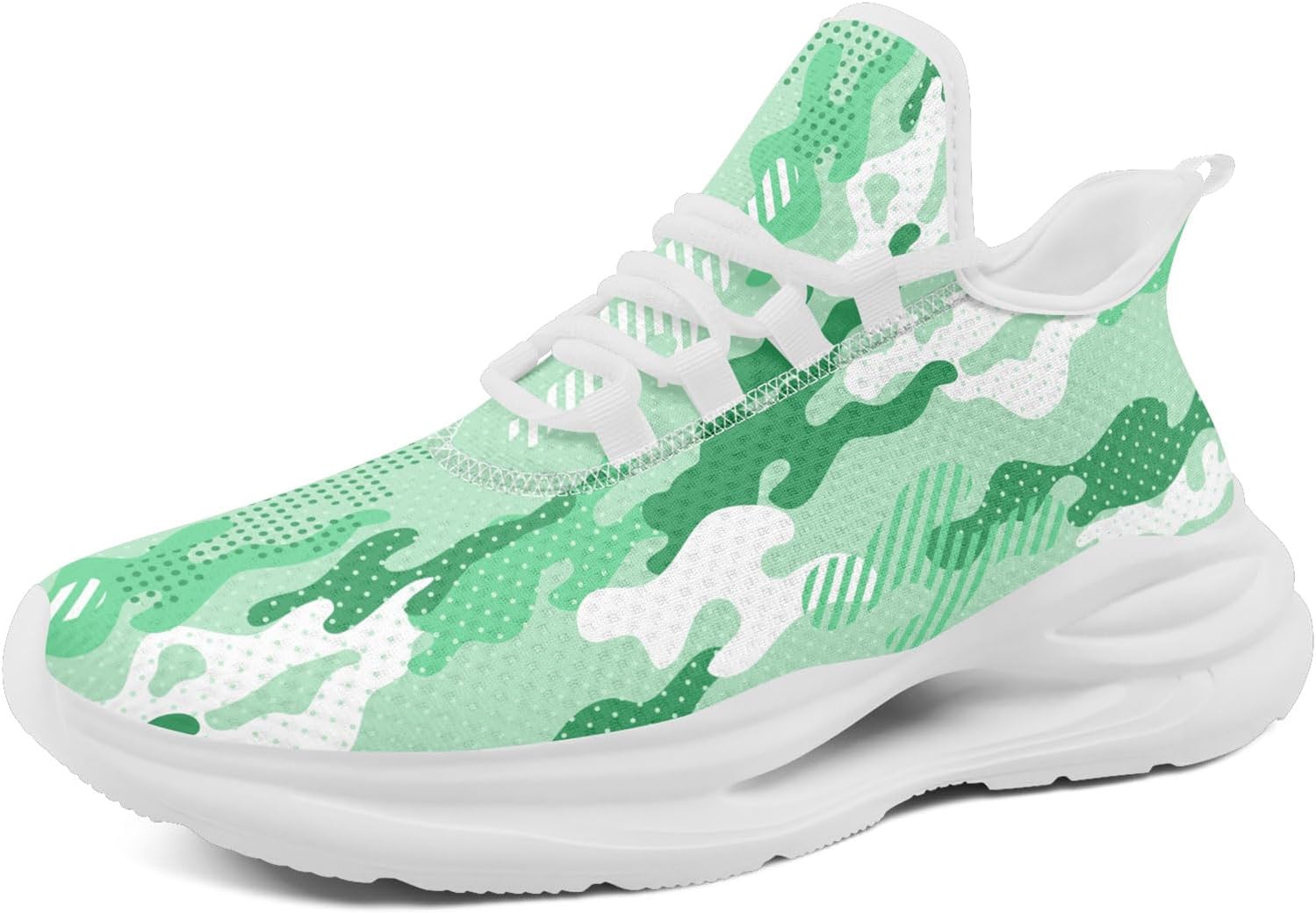 Кроссовки AWSOLE для женщин, легкие и дышащие, унисекс, с амортизирующей стелькой для комфорта, подходят для спортзала, активного отдыха на улице и повседневной носки, белый/зеленый/светло-зеленый
Кроссовки AWSOLE для женщин, легкие и дышащие, унисекс, с амортизирующей стелькой для комфорта, подходят для спортзала, активного отдыха на улице и повседневной носки, белый/зеленый/светло-зеленый
