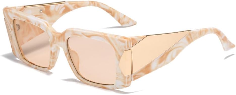 Модные солнцезащитные очки для женщин в винтажном панк-стиле, солнцезащитные очки для мужчин с защитой от УФ-излучения UV400, ретро-очки, трендовые женские очки, C7 бежевый, L TYUVIVO, C7beige-lightbrown
Модные солнцезащитные очки для женщин в винтажном панк-стиле, солнцезащитные очки для мужчин с защитой от УФ-излучения UV400, ретро-очки, трендовые женские очки, C7 бежевый, L TYUVIVO, C7beige-lightbrown