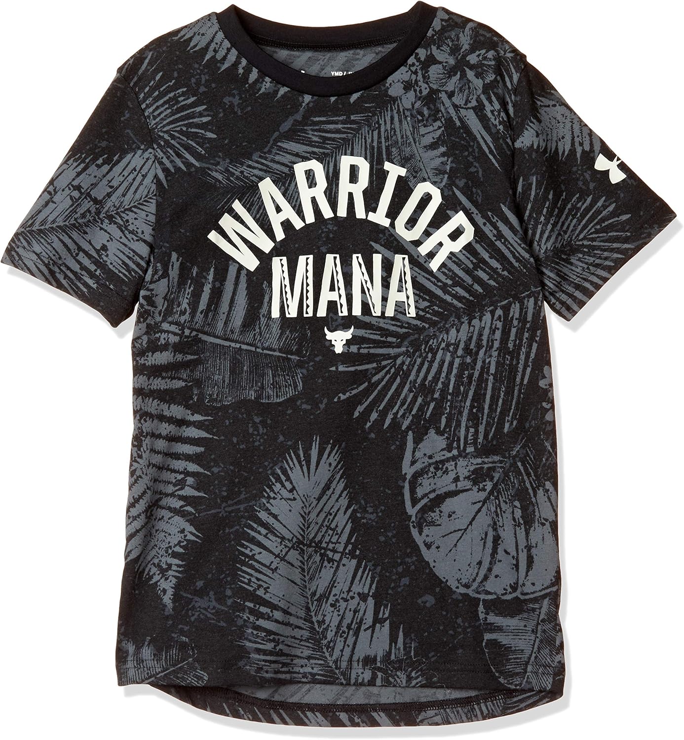 Under Armour Boys' Project Rock Aloha Warrior Mana футболка с коротким рукавом, Black/Summit White - 001
Under Armour Boys' Project Rock Aloha Warrior Mana футболка с коротким рукавом, Black/Summit White - 001