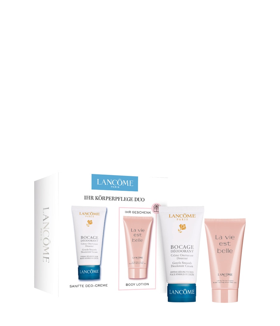 Набор для ухода за телом LANCÔME Bocage Deo-Creme + Bodylotion La vie est belle, 1 шт.
Набор для ухода за телом LANCÔME Bocage Deo-Creme + Bodylotion La vie est belle, 1 шт.
