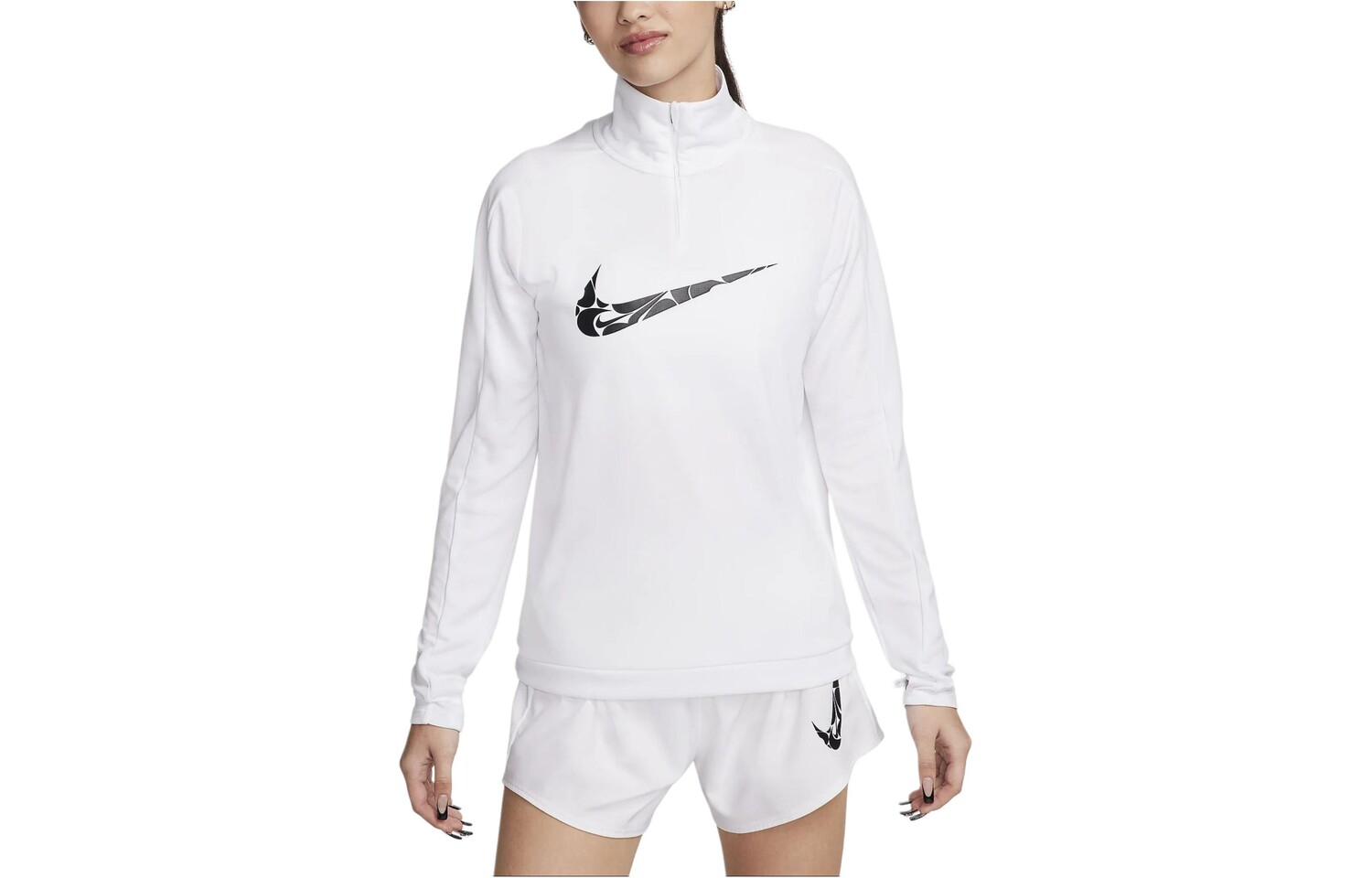 Футболка Swoosh женская белая Nike 
Футболка Swoosh женская белая Nike