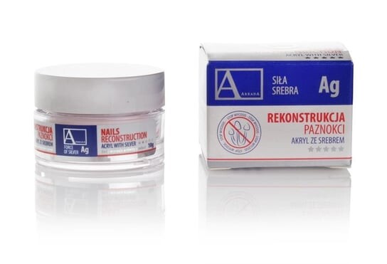 Аркада, Акрил для реконструкции с серебром, Arkada 
Аркада, Акрил для реконструкции с серебром, Arkada
