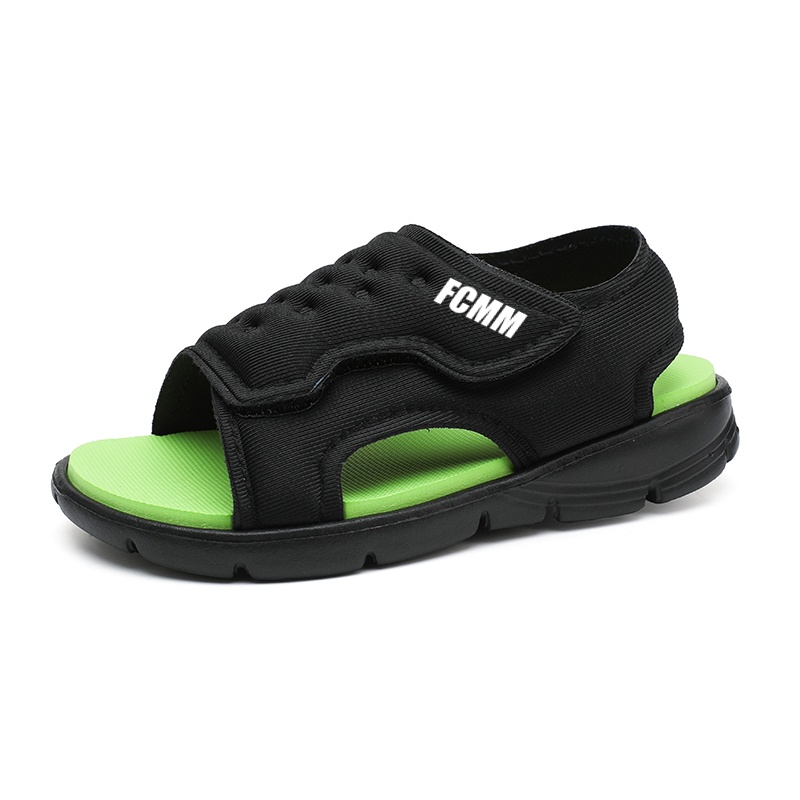 Детские сандалии FCMM, черный/зеленый
Детские сандалии FCMM, черный/зеленый