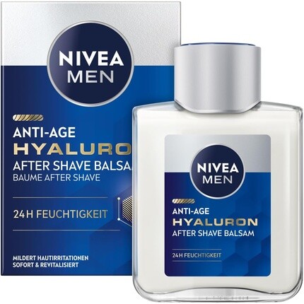 NIVEA MEN Антивозрастной гиалуроновый бальзам после бритья 100 мл
NIVEA MEN Антивозрастной гиалуроновый бальзам после бритья 100 мл