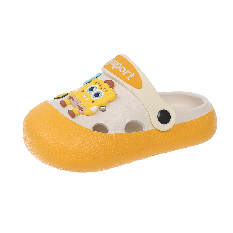 Легкие нескользящие амортизирующие тапочки для детей FCMM, белый/желтый
Легкие нескользящие амортизирующие тапочки для детей FCMM, белый/желтый