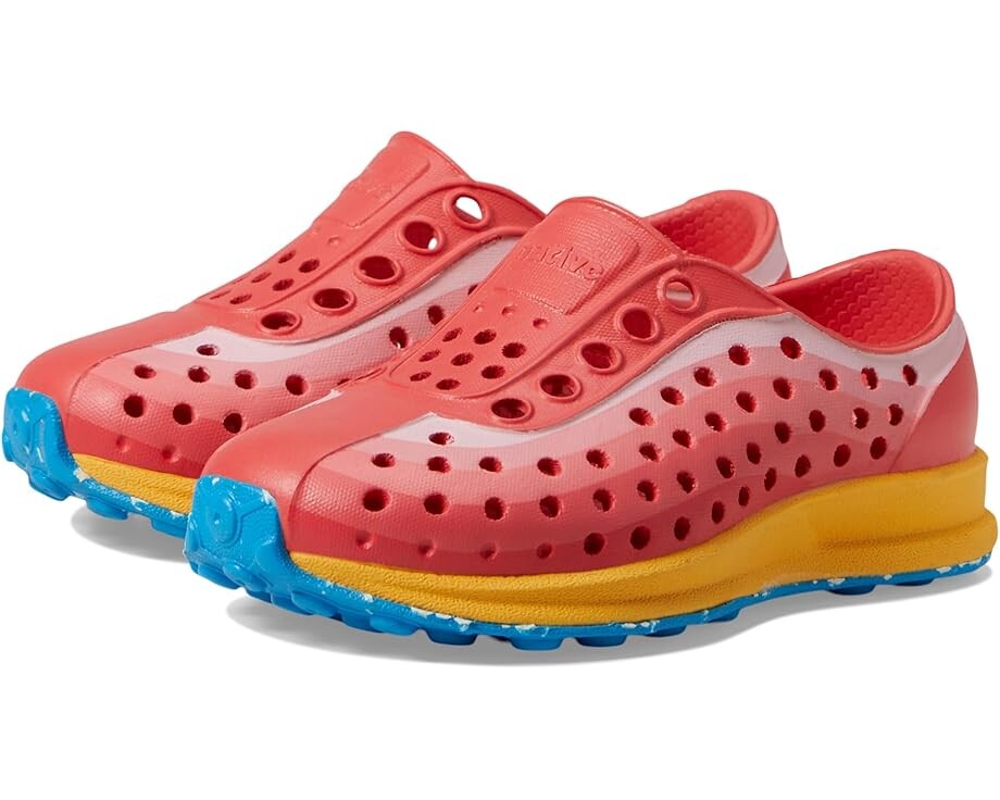Кроссовки Native Shoes Kids Robbie Print, цвет Sweet Red/Pollen Yellow/Wave Speckle Rubber/Sweet Foggy Fade
Кроссовки Native Shoes Kids Robbie Print, цвет Sweet Red/Pollen Yellow/Wave Speckle Rubber/Sweet Foggy Fade