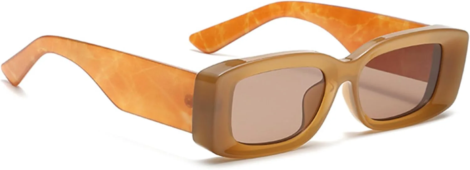 Солнцезащитные очки Bullabulling в стиле ретро, прямоугольные, для женщин и мужчин, винтажные, маленькие квадратные, с защитой от УФ-излучения, Champagne
Солнцезащитные очки Bullabulling в стиле ретро, прямоугольные, для женщин и мужчин, винтажные, маленькие квадратные, с защитой от УФ-излучения, Champagne