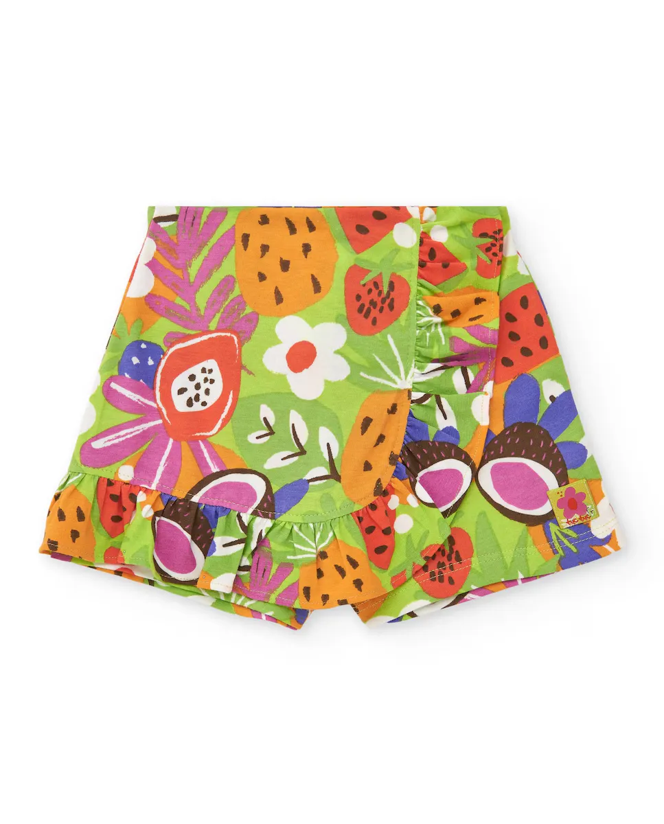 Шорты для девочек с принтом и оборками Tuc tuc, мультиколор
Шорты для девочек с принтом и оборками Tuc tuc, мультиколор