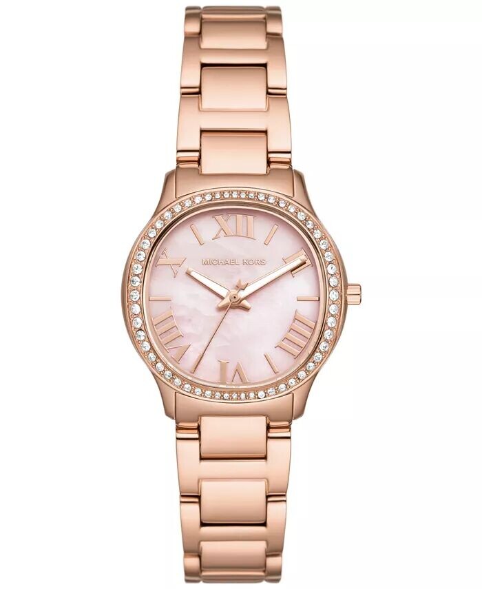 Женские часы Sage с тремя стрелками из нержавеющей стали цвета розового золота, 31 мм Michael Kors
Женские часы Sage с тремя стрелками из нержавеющей стали цвета розового золота, 31 мм Michael Kors