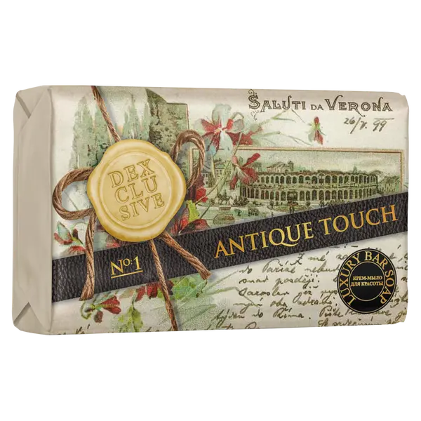 Кусковое мыло класса люкс, 150 г Dexclusive Antique touch
Кусковое мыло класса люкс, 150 г Dexclusive Antique touch