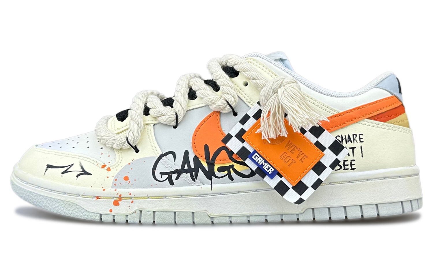 Кроссовки Nike Dunk Skateboarding Shoes Men Low-top White/gray/beige, оранжевый
Кроссовки Nike Dunk Skateboarding Shoes Men Low-top White/gray/beige, оранжевый