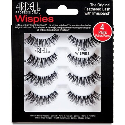 Профессиональные ресницы из натуральных волос, 4 пары, Ardell
Профессиональные ресницы из натуральных волос, 4 пары, Ardell