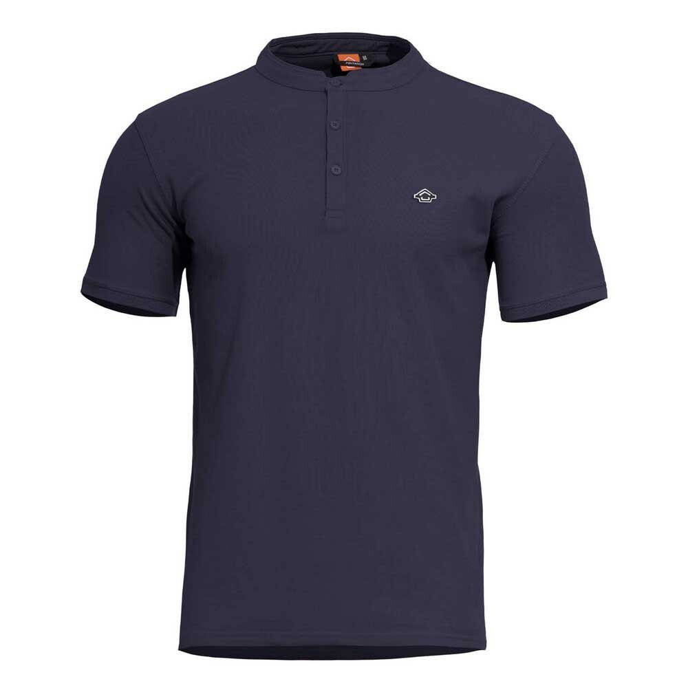 Поло Pentagon Levantes Henley, синий 
Поло Pentagon Levantes Henley, синий