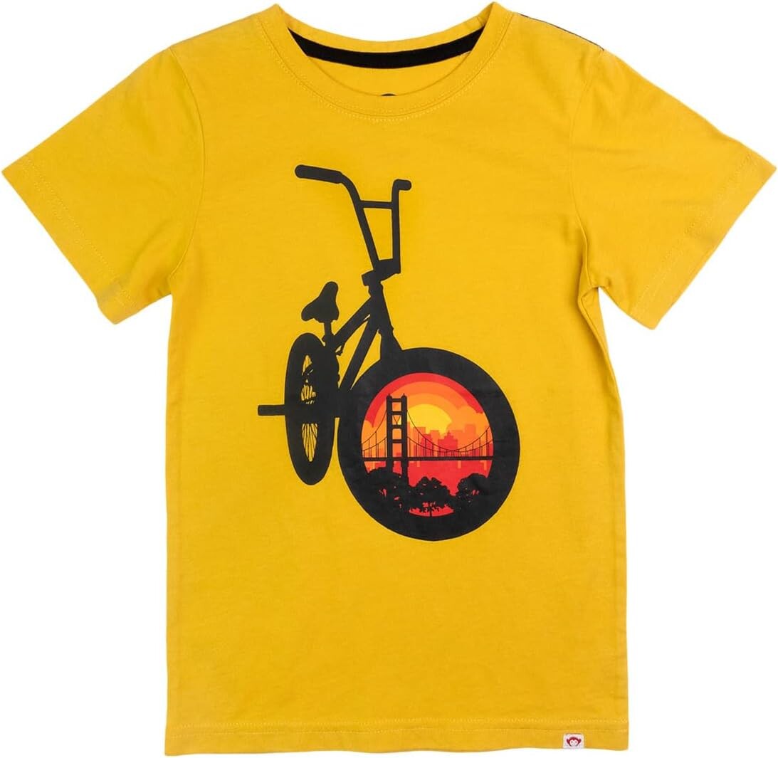 Футболка Appaman Bike Ride Graphic Short Sleeve Tee, цвет Goldenrod
Футболка Appaman Bike Ride Graphic Short Sleeve Tee, цвет Goldenrod