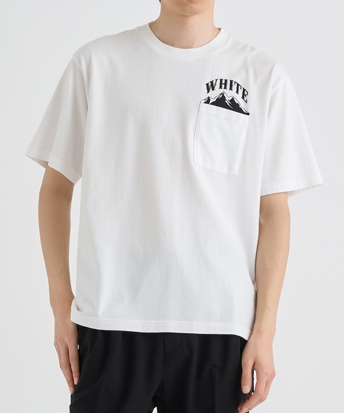 Футболка с нагрудным карманом WHITE MOUNTAINEERING, белая
Футболка с нагрудным карманом WHITE MOUNTAINEERING, белая