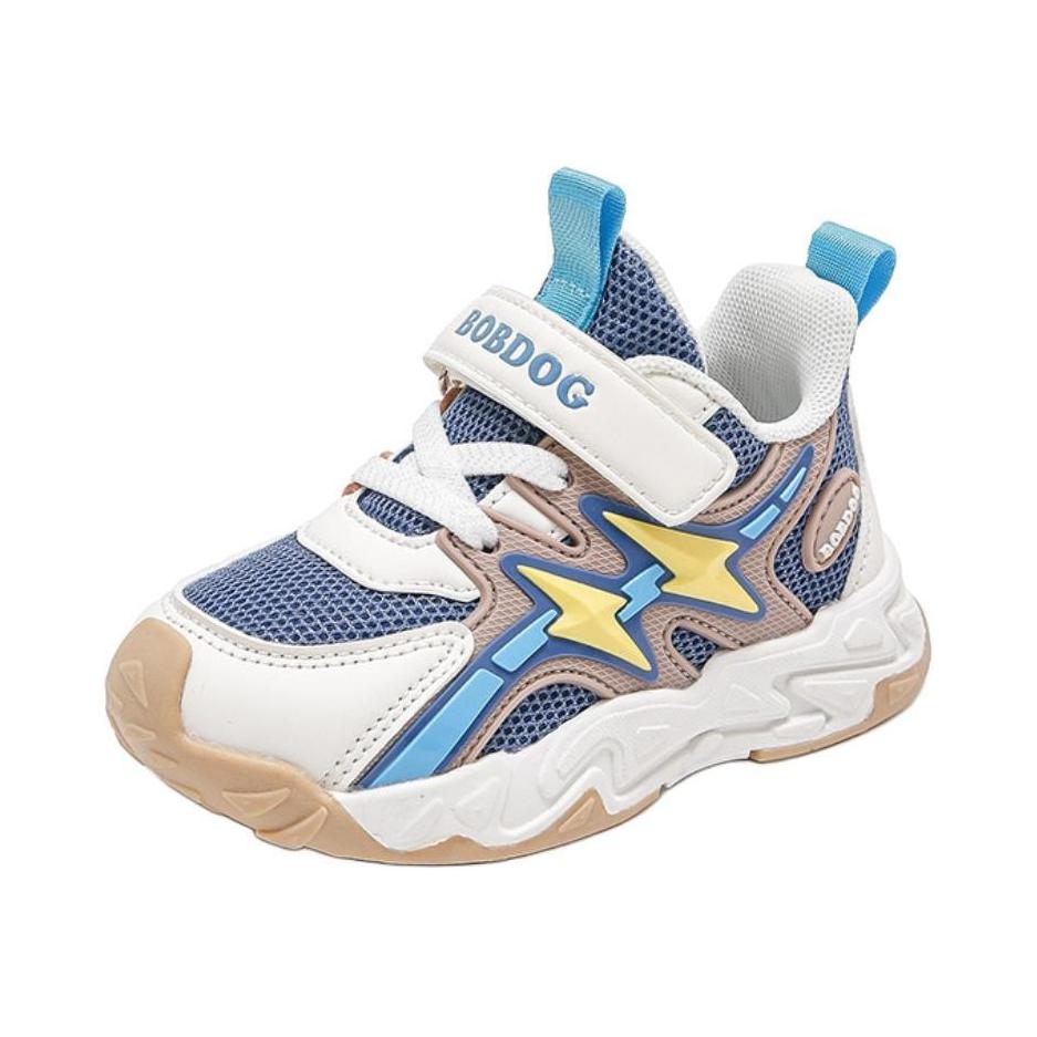 Детские противоскользящие износостойкие повседневные кроссовки для детей 3-7 лет BOBDOG, бежевый/синий 
Детские противоскользящие износостойкие повседневные кроссовки для детей 3-7 лет BOBDOG, бежевый/синий