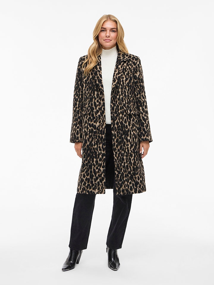 Переходное пальто бежево-черного цвета Vila
Переходное пальто бежево-черного цвета Vila