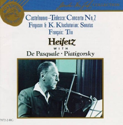 CD диск Khachaturian / Castelnuovo-Tedesco / Heifetz: Concerto
CD диск Khachaturian / Castelnuovo-Tedesco / Heifetz: Concerto