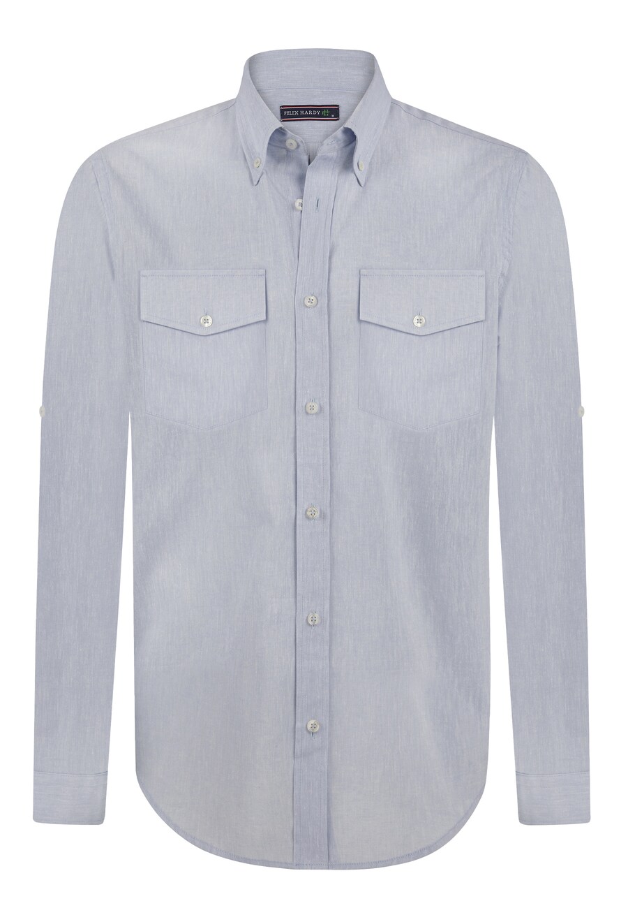 Рубашка на пуговицах классического кроя Felix Hardy, темно-синий
Рубашка на пуговицах классического кроя Felix Hardy, темно-синий
