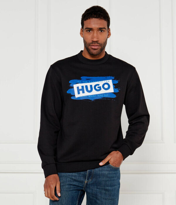 Толстовка Hugo Blue с круглым вырезом, черный
Толстовка Hugo Blue с круглым вырезом, черный