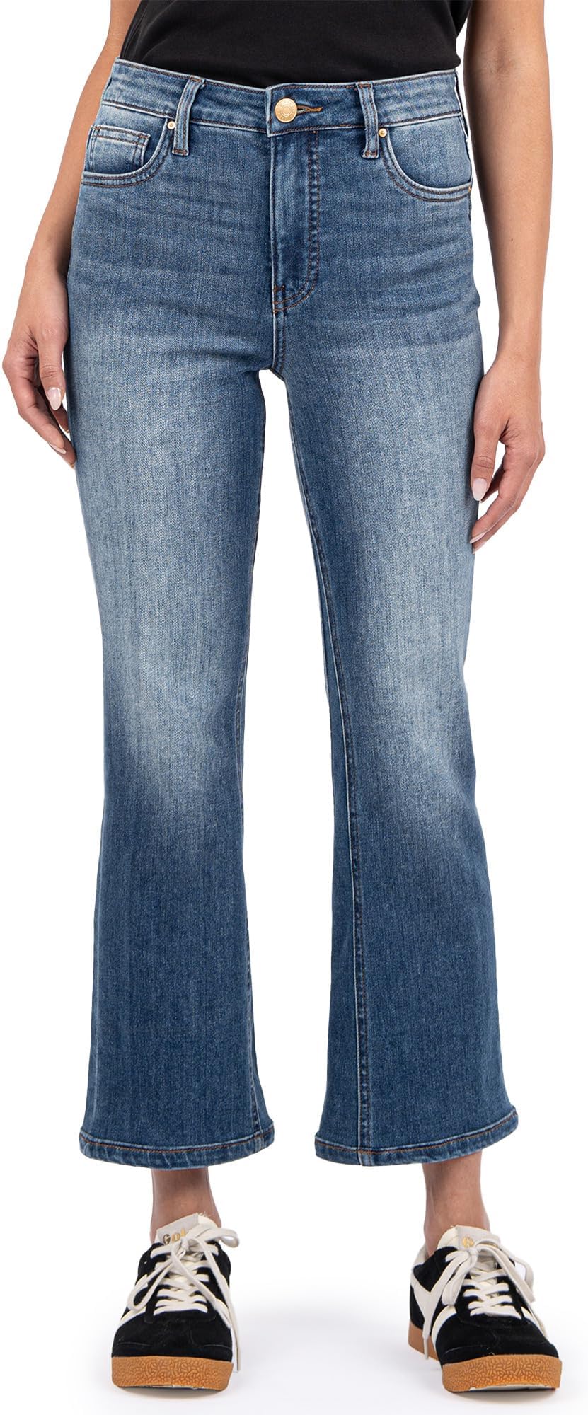 Джинсы KUT from the Kloth Kelsey High-Rise Fab Ab Ankle Flare Regular Hem in Miracles, цвет Miracles
Джинсы KUT from the Kloth Kelsey High-Rise Fab Ab Ankle Flare Regular Hem in Miracles, цвет Miracles