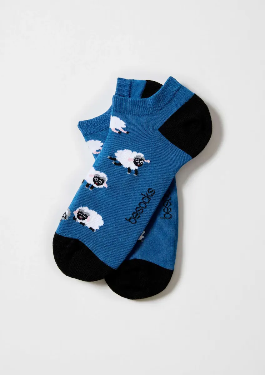 Носки унисекс из органического хлопка синего цвета длиной до щиколотки Besocks, синий
Носки унисекс из органического хлопка синего цвета длиной до щиколотки Besocks, синий