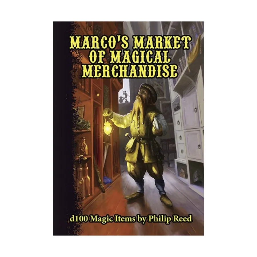 Marco's Market of Magical Merchandise, Role Playing Games (Philip Reed Games), мягкая обложка
Marco's Market of Magical Merchandise, Role Playing Games (Philip Reed Games), мягкая обложка