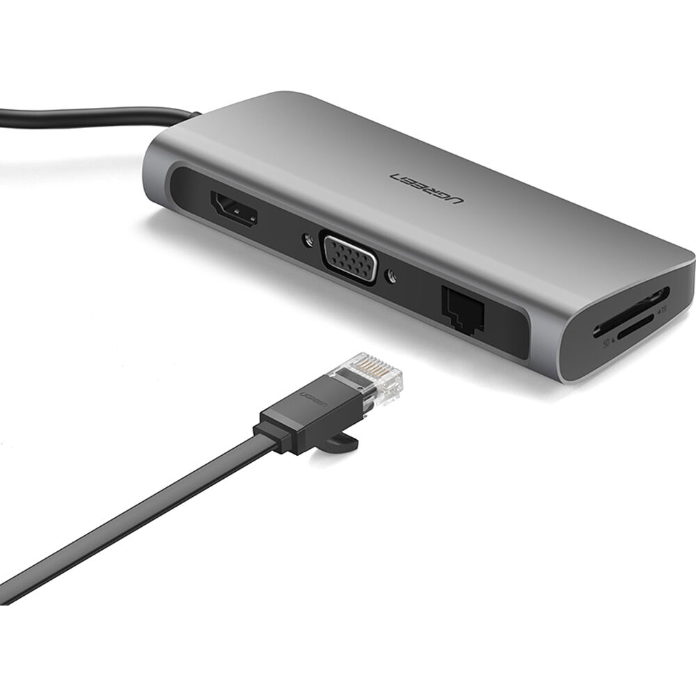 Док-станция UGREEN 9-in-1 USB-C Multifunctional Adapter (Gray) 40873
Док-станция UGREEN 9-in-1 USB-C Multifunctional Adapter (Gray) 40873