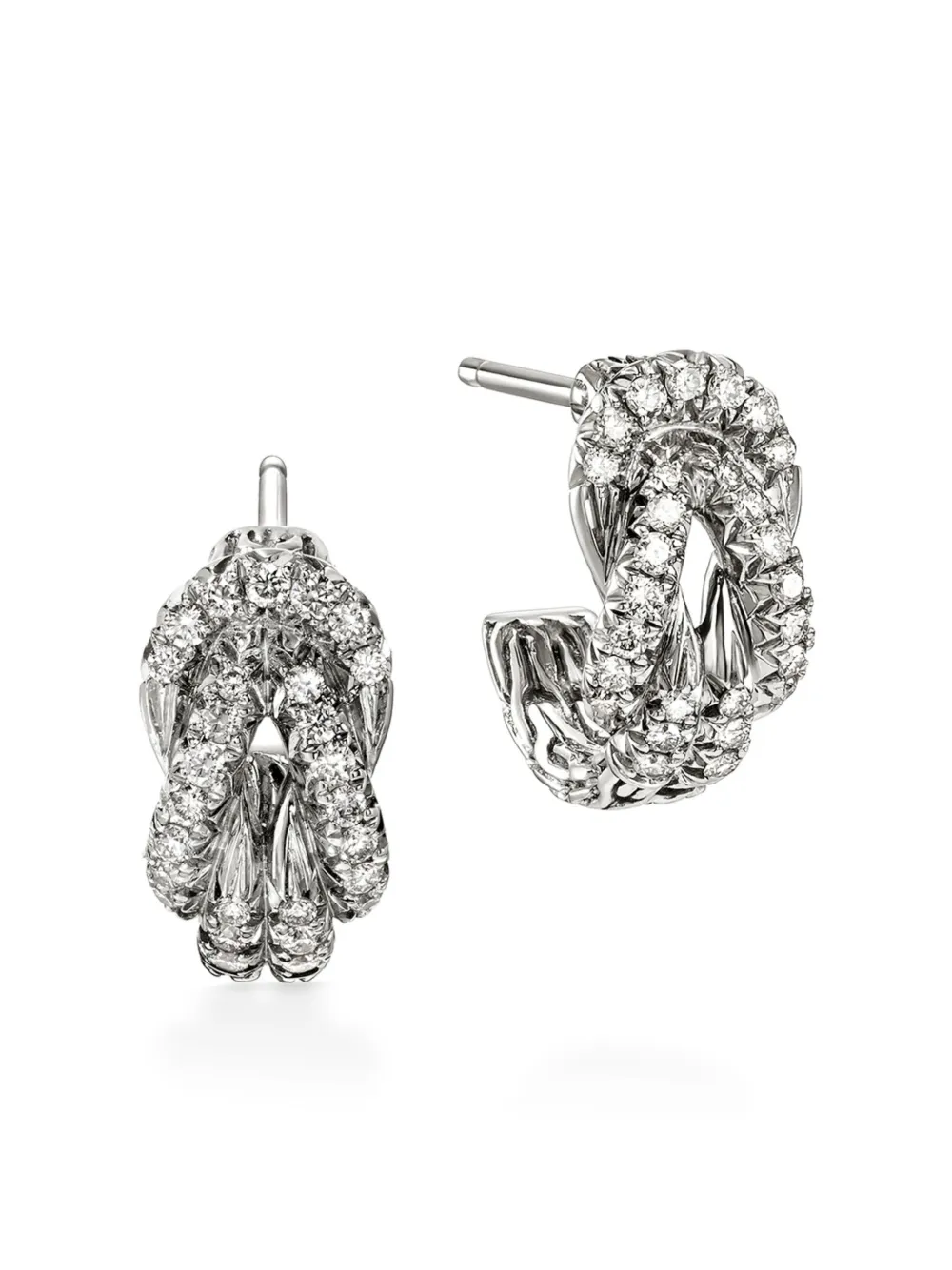 Серебряные серьги Love Knot с бриллиантами John Hardy, серебяный
Серебряные серьги Love Knot с бриллиантами John Hardy, серебяный