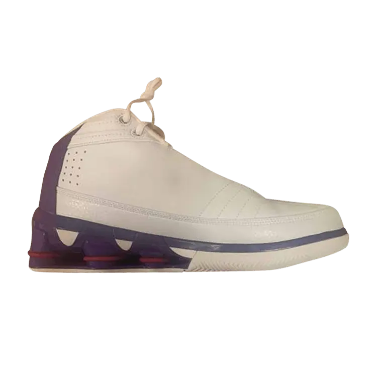 Кроссовки Shox VC 4 'White Varsity Purple', белый
Кроссовки Shox VC 4 'White Varsity Purple', белый