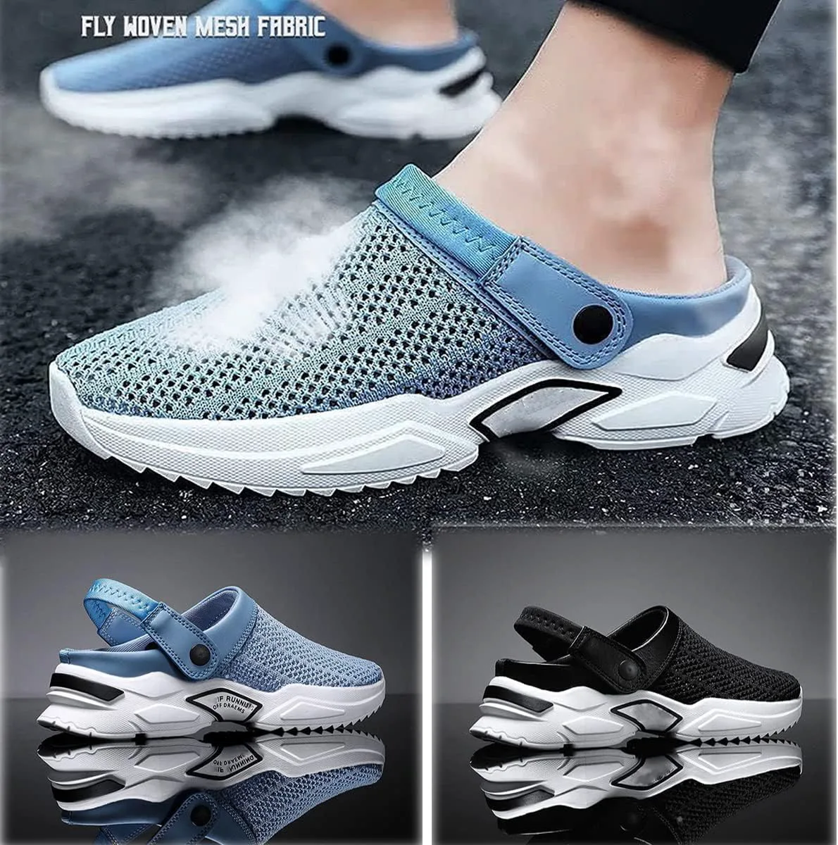 Мужские ортопедические летние сандалии с прорезями, пляжные спортивные сабо на платформе, нескользящие удобные тапочки для дома и улицы Hopomart, серый
Мужские ортопедические летние сандалии с прорезями, пляжные спортивные сабо на платформе, нескользящие удобные тапочки для дома и улицы Hopomart, серый